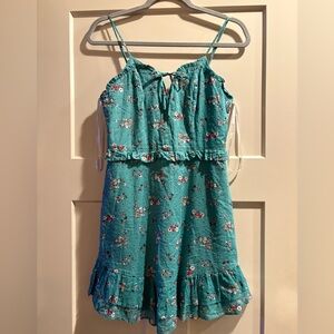 City Triangle 100% Cotton NWOT Floral Cottagecore Sundress - Size 3